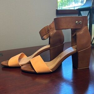 Stradivarius ankle strap shoes